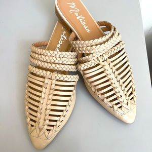 St Tropez Leather Slide from Matisse